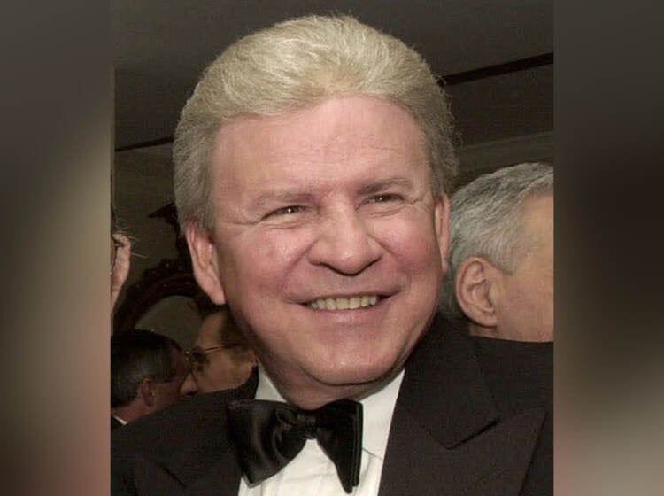 In this Oct. 28, 2000 file photo, Bobby Rydell attends a dinner given by the National Italian American Federation at the Washington Hilton in Washington. (AP Photo/Linda Spillers)