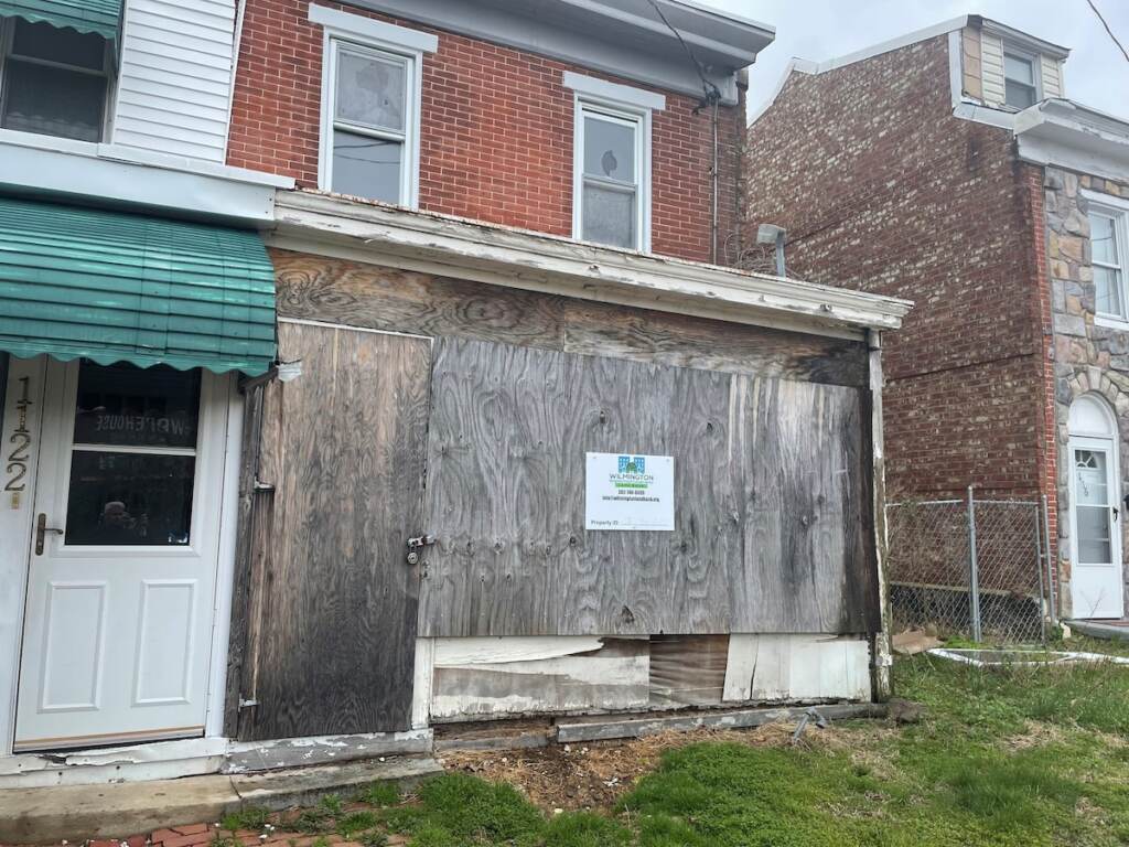 The Land Bank sells properties like this one on North Heald Street for $2,000.