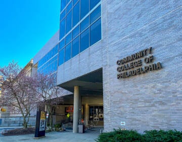 The exterior of the Community College of Philadelphia