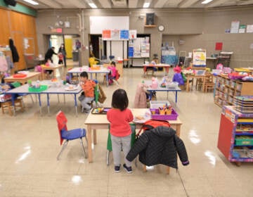 A view of pre-K students at Yung Wing School P.S. 124