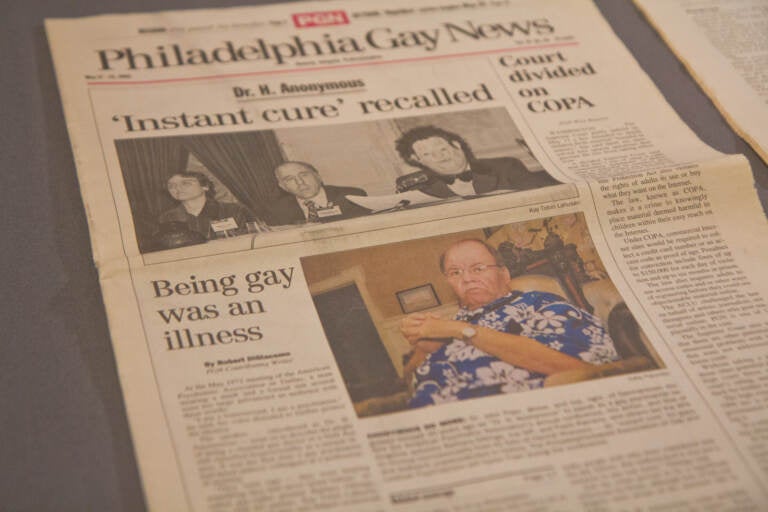 Dr. John Fryer honored for LGBTQ rights work in Philadelphia WHYY