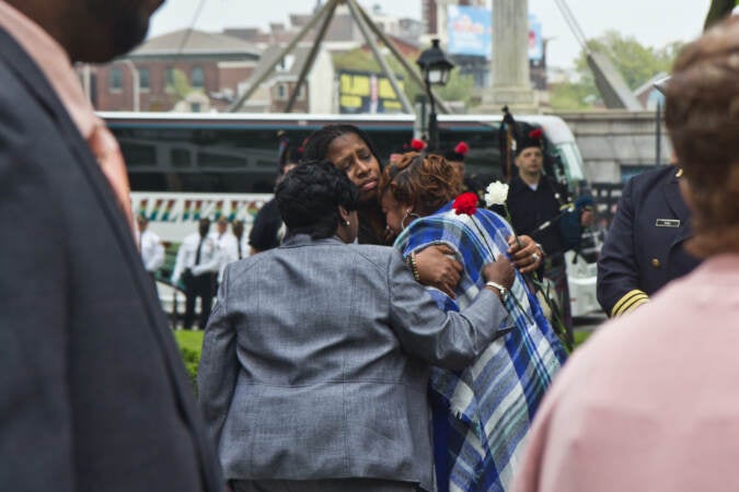 The Living Flame Memorial Service on May 4, 2022. (Kimberly Paynter/WHYY)