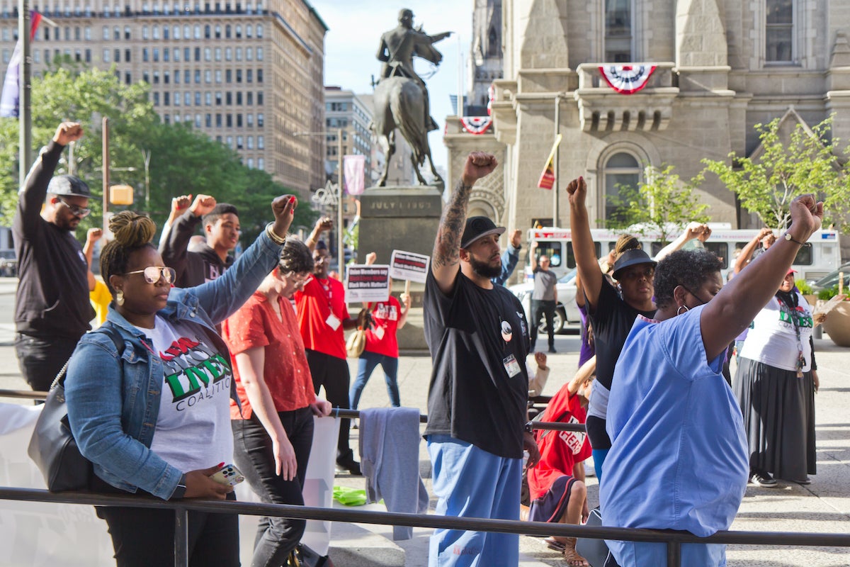 Black Lives Matter vigils return to Germantown - WHYY