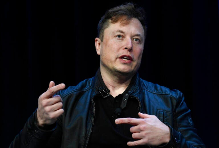 FILE - Tesla and SpaceX Chief Executive Officer Elon Musk speaks at the SATELLITE Conference and Exhibition in Washington, on March 9, 2020. A Delaware court on Wednesday, April 27, 2022, sided with Musk in a bitter legal battle over whether he acted against the best interest of other shareholders when he steered the electric car maker into a $2.6 billion acquisition of a solar panel maker founded by two of his cousins. (AP Photo/Susan Walsh, File)