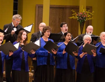 The Greater South Jersey Chorus Chamber singers.