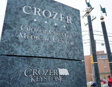 Crozer-Chester Medical Center has seen many of its services cut in recent months. (Kenny Cooper/WHYY News)