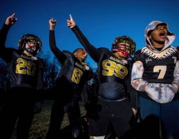 The Parkside Saints are a youth football team based in West Philadelphia. (Courtesy of JPG Photography)