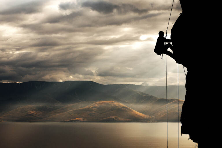 The championship of Russia on mountain climbing.