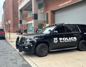 File photo: A Wilmington Police car. (Cris Barrish/WHYY)