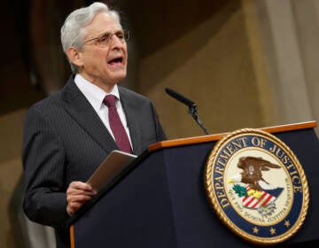 U.S. Attorney General Merrick Garland said that the Justice Department's new use of force policy reflects the consensus views of law enforcement leadership groups and union associations. (Chip Somodevilla/Getty Images)