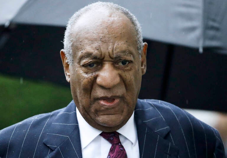 File photo: Bill Cosby arrives for a sentencing hearing following his sexual assault conviction at the Montgomery County Courthouse in Norristown Pa., on Sept. 25, 2018. (AP Photo/Matt Rourke, File)