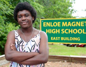 Graduating senior from Enloe High School Malika Mobley has concerns about proposed increases in police presence in schools following the recent Texas school shooting, Thursday, June 3, 2022, in Raleigh, N.C. To reassure students and educators following the mass shooting at a Texas elementary school, districts around the country pledged to boost security measures and increased the presence of law enforcement on campus.