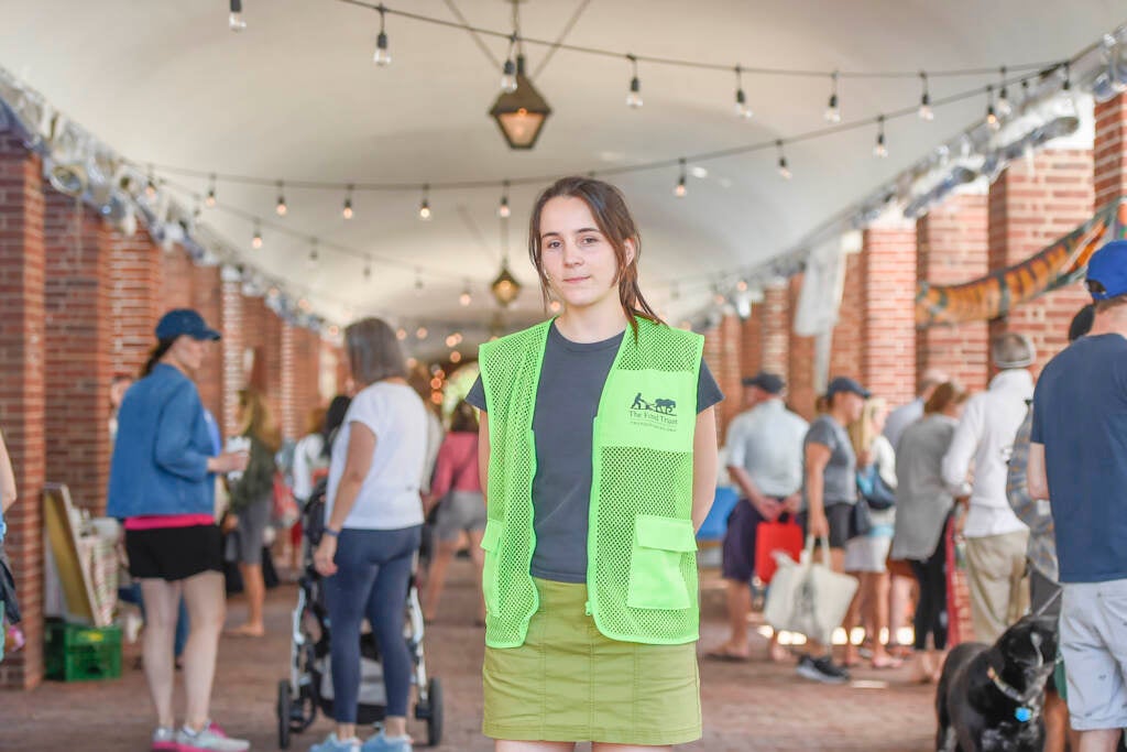 Headhouse Farmer's Market manager Lucy Corlett.