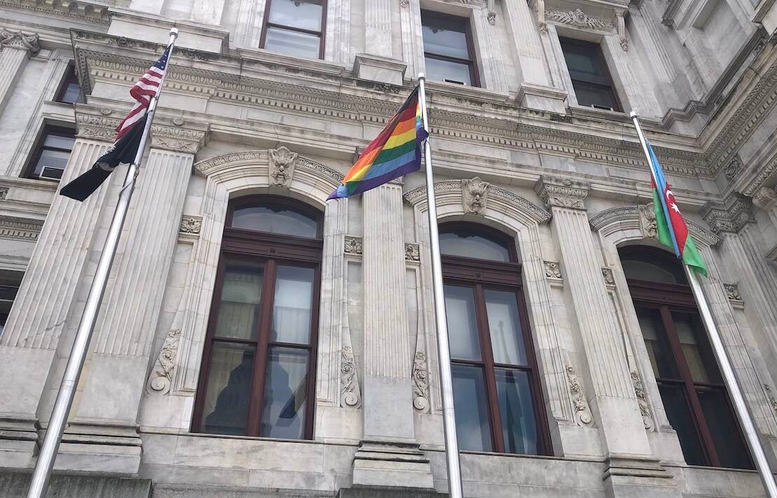 Philly Pride flag raising focuses on ‘most marginalized’ - WHYY