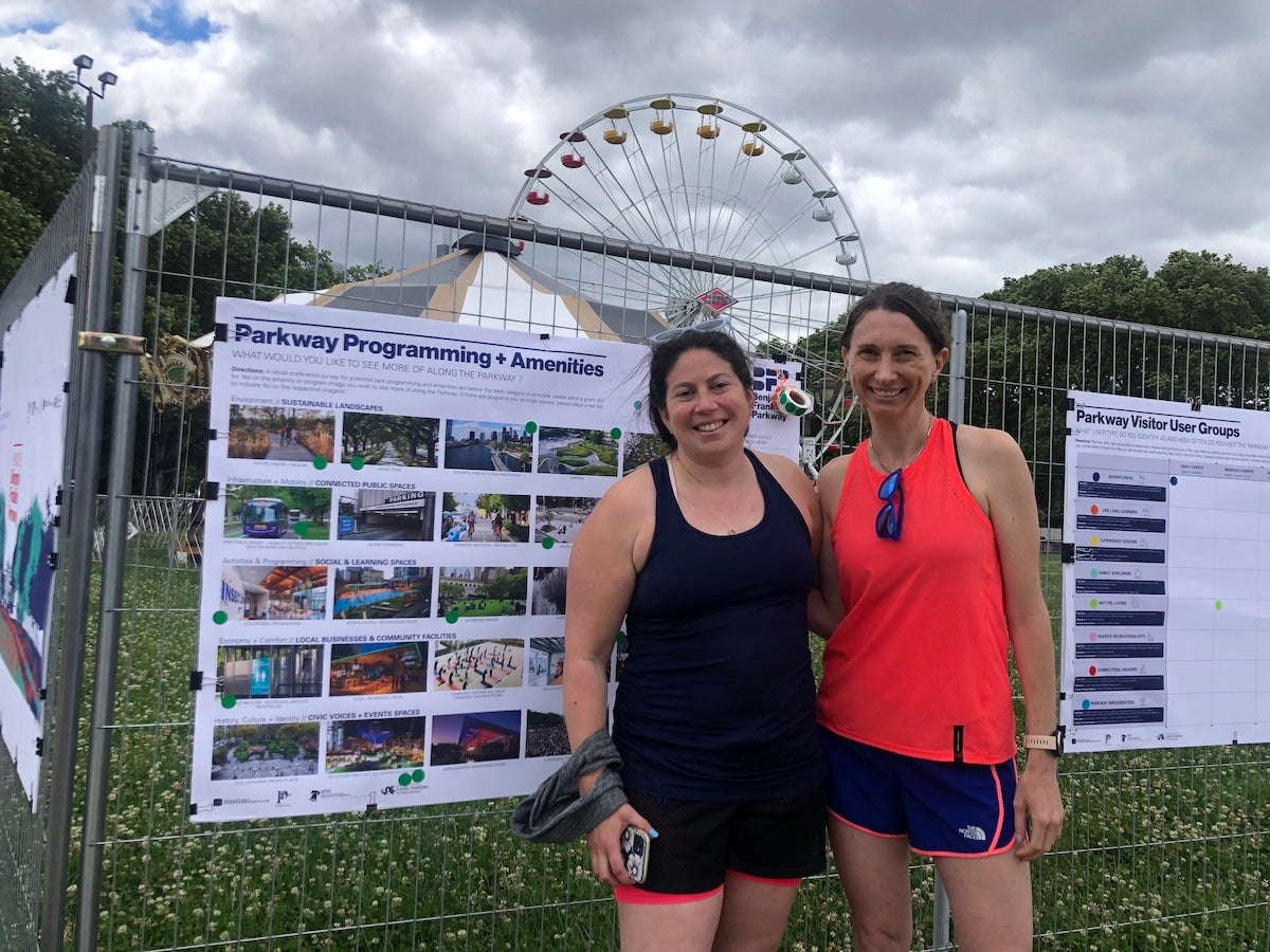 Philly collects input for Ben Franklin Parkway redesign - WHYY