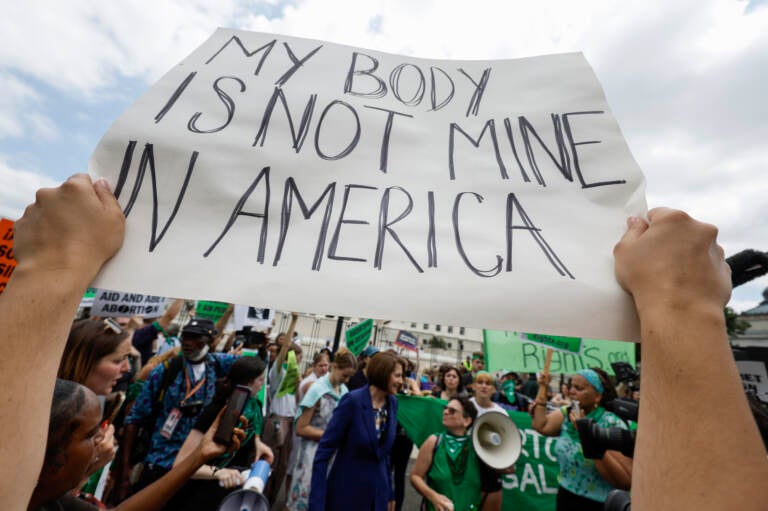 People with disabilities worry about how they will be disproportionately affected by the Supreme Court's reversal of Roe v. Wade. (Anna Moneymaker/Getty Images)