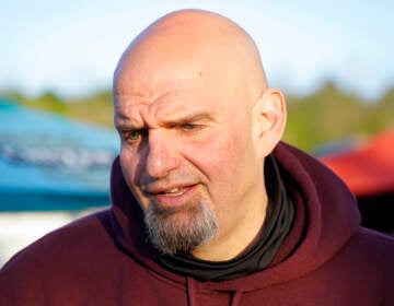 Close-up of John Fetterman