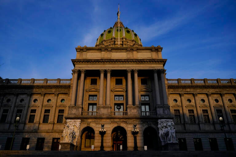 The Pennsylvania Capitol in Harrisburg, Pa.