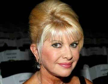 Ivana Trump poses at a fashion show in 2007. (Jason DeCrow/AP)