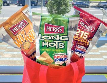 The Chester County snack food company is running a contest to see which Philadelphia-inspired flavor is most popular. (Danya Henninger/Billy Penn)