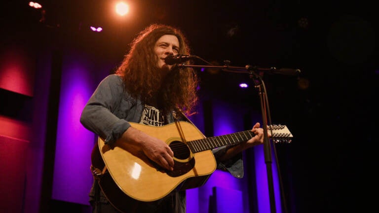 Kurt Vile performs live at at WXPN Free At Noon Concert. (WXPN)