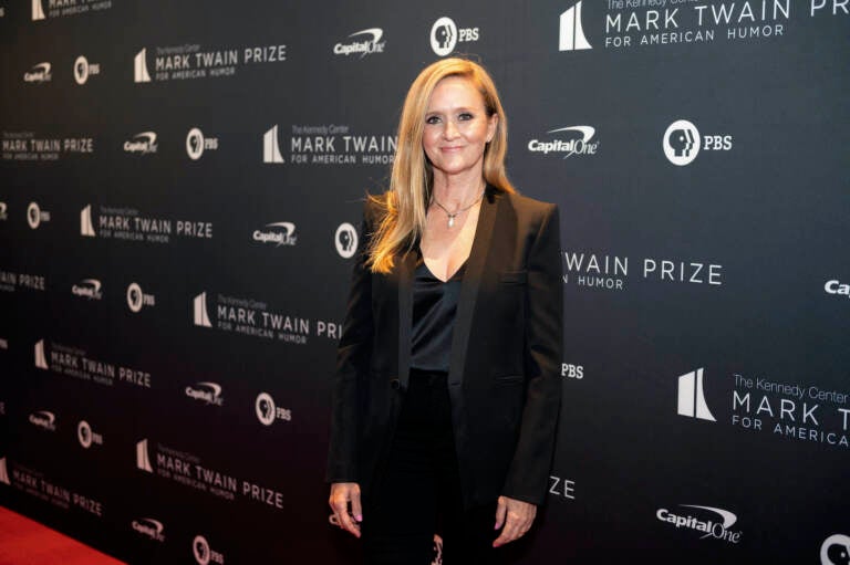FILE - Comedian Samantha Bee arrives at the Kennedy Center for the Performing Arts for the Mark Twain Prize for American Humor on April 24, 2022, in Washington. TBS is canceling “Full Frontal With Samantha Bee” after seven seasons, removing a rare female voice from late-night TV. In a statement Monday, July 25 the channel said that as part of its new programming strategy it's made “some difficult, business-based decisions.” (AP Photo/Kevin Wolf, File)