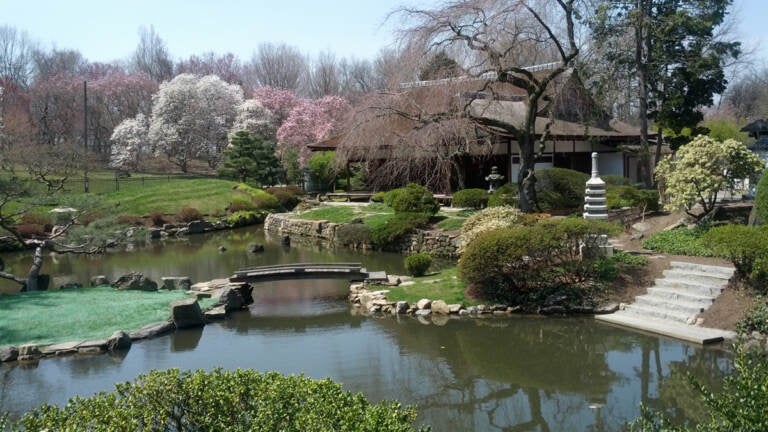 Shofuso House in Fairmount Park. (Courtesy of Shofuso)