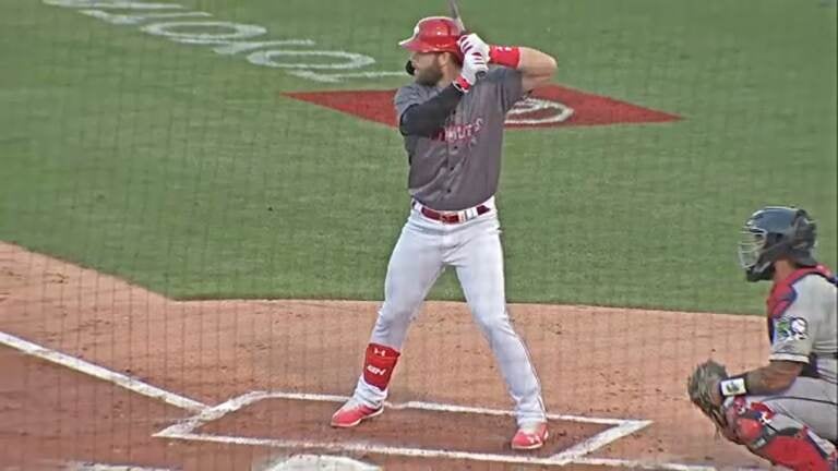 Photos from Phillies' Bryce Harper rehab assignment with Iron Pigs