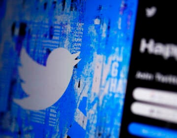 File photo: The Twitter splash page is displayed on a digital device in San Diego, April 25, 2022. (AP Photo/Gregory Bull, File)