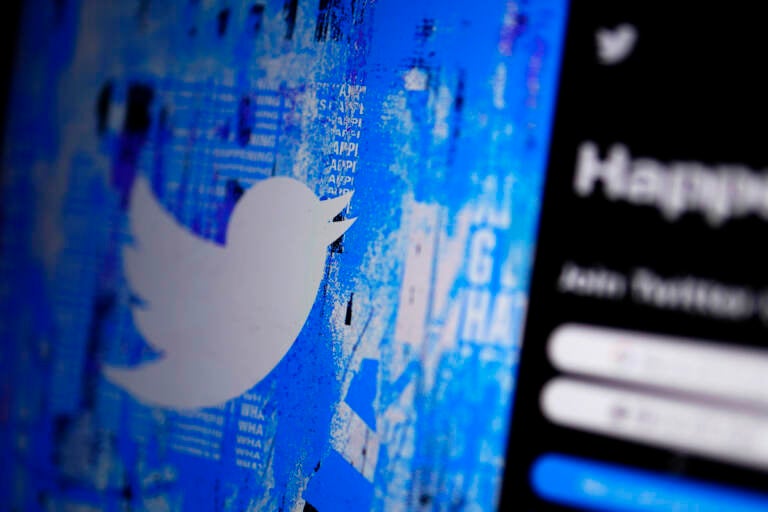 File photo: The Twitter splash page is displayed on a digital device in San Diego, April 25, 2022. (AP Photo/Gregory Bull, File)