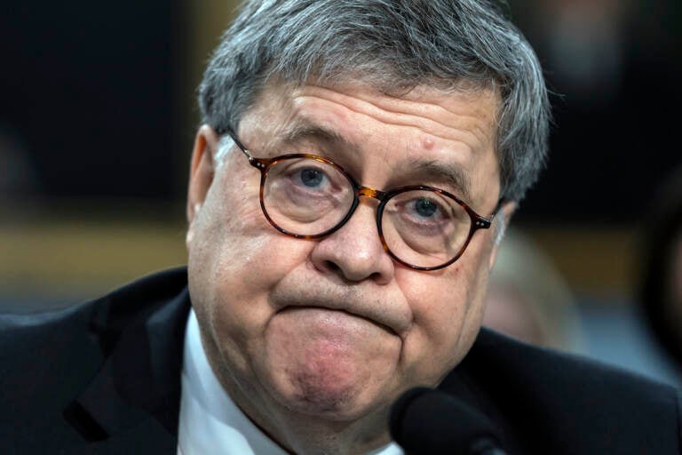 File photo: Attorney General William Barr appears before a House Appropriations subcommittee on Capitol Hill in Washington, April 9, 2019. (AP Photo/J. Scott Applewhite, File)