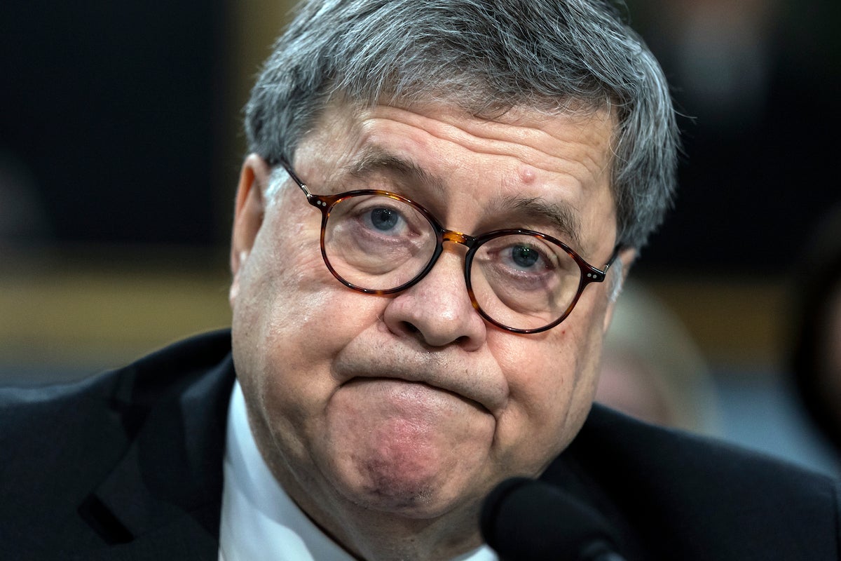 Barr's Justice Department Improperly Withheld Memo In Russia Probe ...