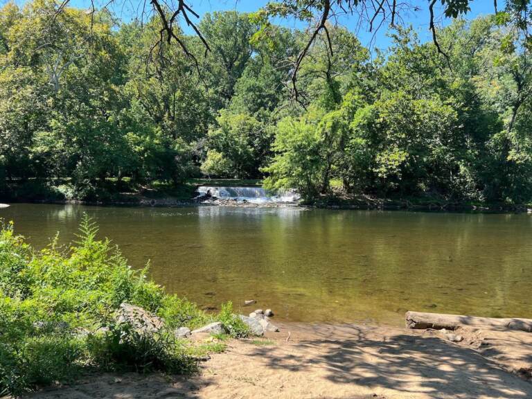 More than $15 million dollars will support projects in the Delaware River watershed, such as dam removal along the Brandywine River in Wilmington. (Zoë Read/WHYY)