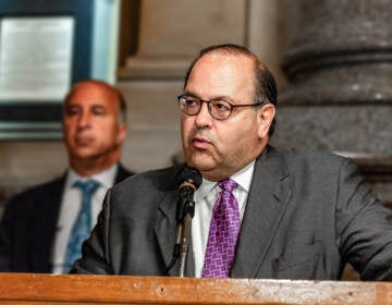 Councilmember Allan Domb is the first of many expected to resign ahead of Philadelphia's mayoral race. (Jared Piper / City Council)
