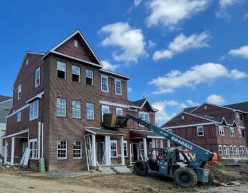 The 600 homes will be built over a four-year period. (Cris Barrish/WHYY)