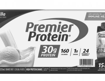 Multiple varieties of the Premier Protein shakes are among the products included in the Lyons Magnus voluntary recall. (Food and Drug Administration)