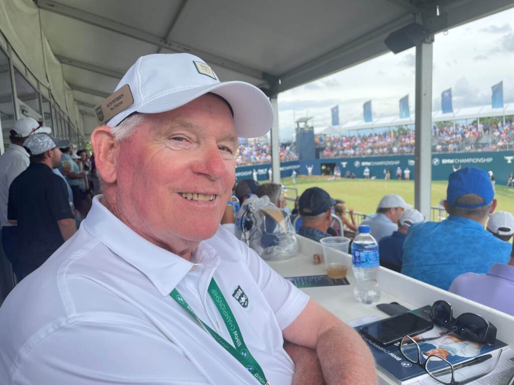 Rich Peterson is seen at the PGA tour in Wilmington