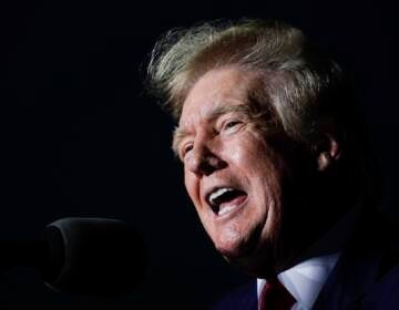 Former President Donald Trump speaks at a rally Friday, Aug. 5, 2022, in Waukesha, Wis. (AP Photo/Morry Gash)