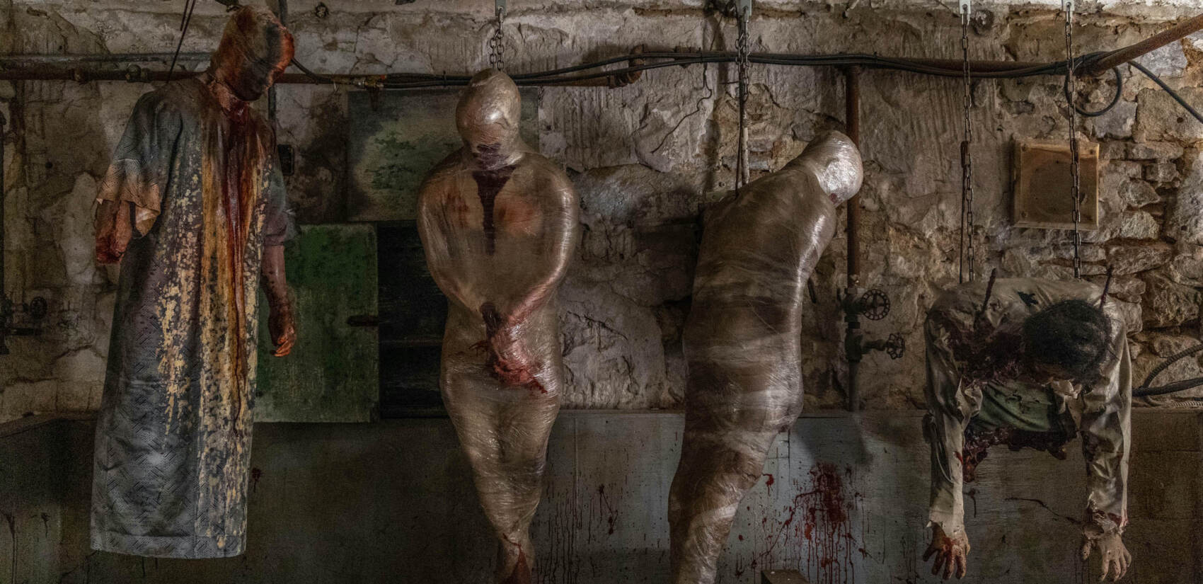 Eastern State Penitentiary’s Halloween Nights Festival features professional Hollywood special effects, makeup, and props. (Kimberly Paynter/WHYY)