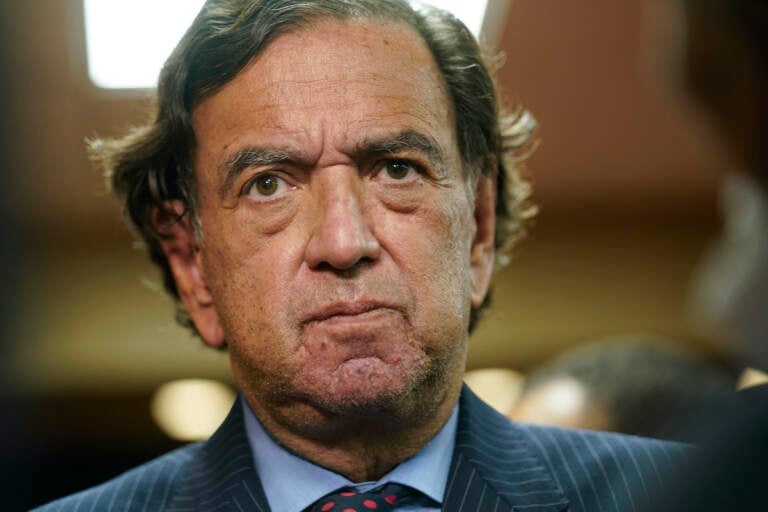 File photo: Former U.S. diplomat Bill Richardson speaks to reporters after a news conference in New York, Nov. 16, 2021. (AP Photo/Seth Wenig, File)