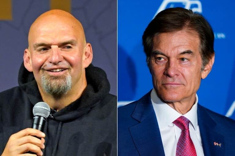 Lt. Gov John Fetterman and Dr. Mehmet Oz