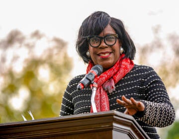 File photo: Former Councilmember Cherelle Parker at a street renaming ceremony in December 2021. (Jared Piper / PHL City Council Flickr)