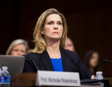 Catherine Engelbrecht, seen here in 2015, founded the controversial nonprofit True the Vote. A new lawsuit alleges that Engelbrecht and True the Vote defamed a small company that makes software for election workers. (Anadolu Agency/Getty Images)