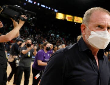 Phoenix Suns owner Robert Sarver is facing increasing pressure to leave the NBA franchise following a league investigation that found many instances of inappropriate workplace behavior. (Ethan Miller/Getty Images)