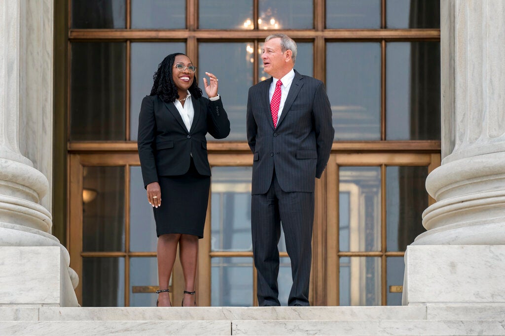 Justice Jackson Makes Supreme Court Debut In Brief Ceremony Whyy