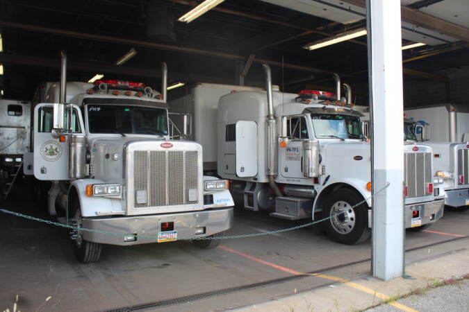 Pennyslvania Task Force 1’s convoy will travel more than 600 miles to a staging base in Columbia, South Carolina.