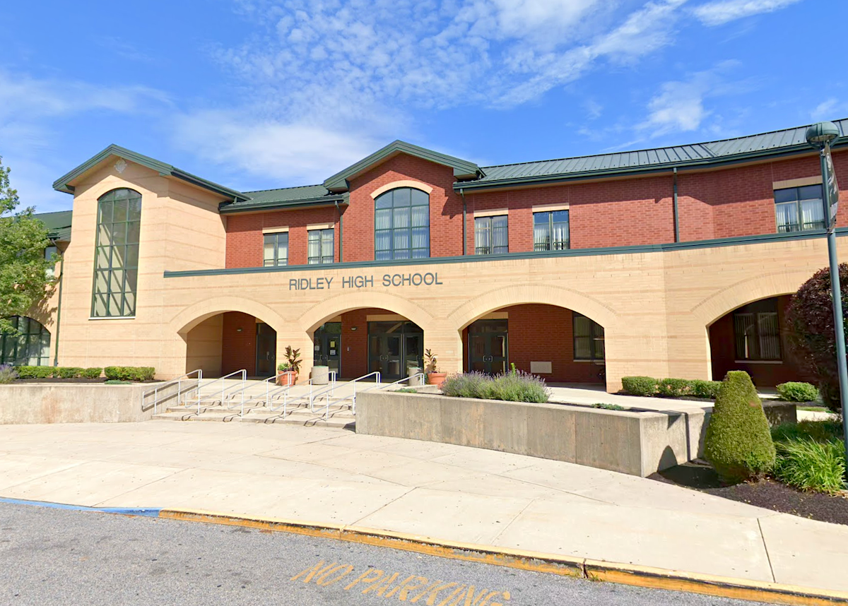 Ridley High School (Google maps)