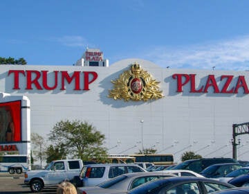 A view of the Trump Plaza Casino Hotel in Atlantic City.