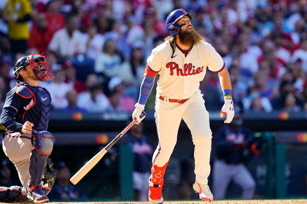 Phillies beat Braves 8-3 in Game 4, into NLCS - WHYY
