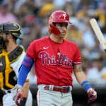 Phillies lose to Padres to end first half of 2021 season